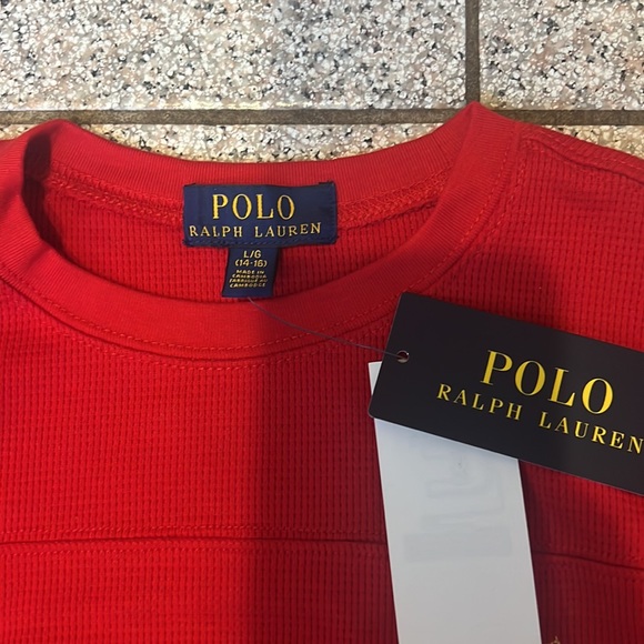 BNWT POLO RALPH LAUREN TOP SZ 14/16 - Picture 2 of 2